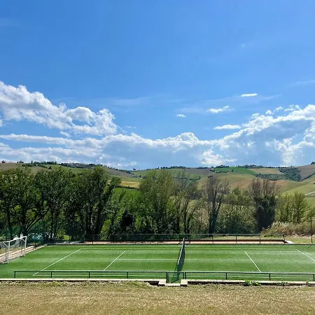 빌라 Country -private Pool, Jacuzzi, Tennis Court- Bagnolo (Marche)